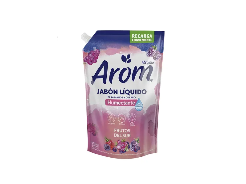 Arom Jabon Liquido Frutos Del Sur 750 Ml.