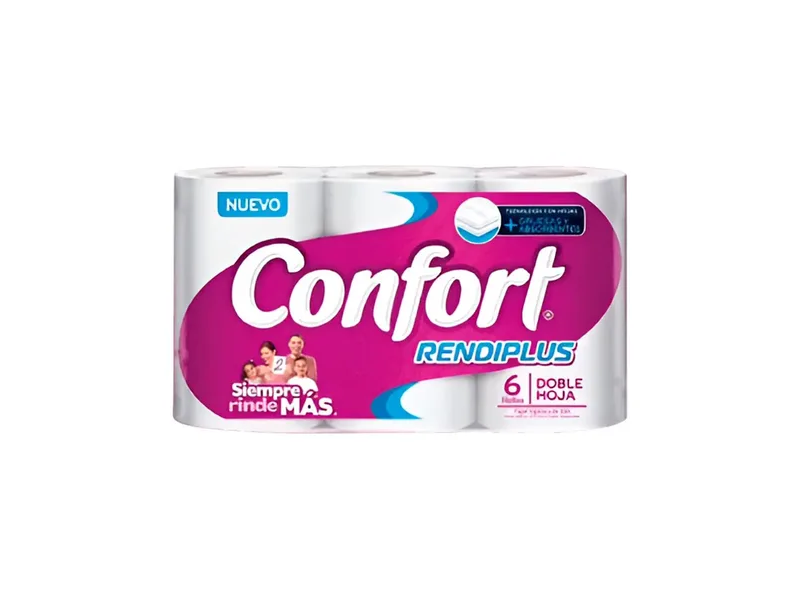 Confort Rendiplus 6 Rollos 20 Mts.