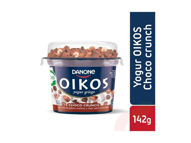 DANONE OIKOS CHOCO CRUNCH 142 GRS.